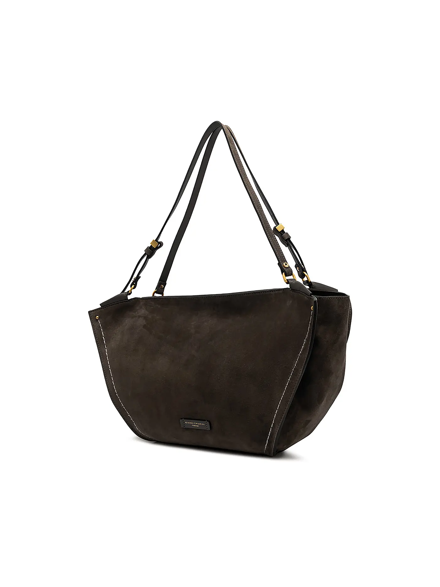 GIANNI CHIARINI | Ledertasche - Hobo Bag BLOOM | braun