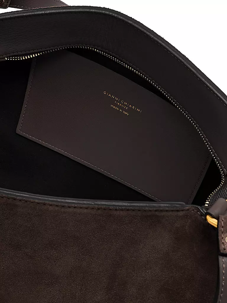 GIANNI CHIARINI | Ledertasche - Hobo Bag BLOOM | braun