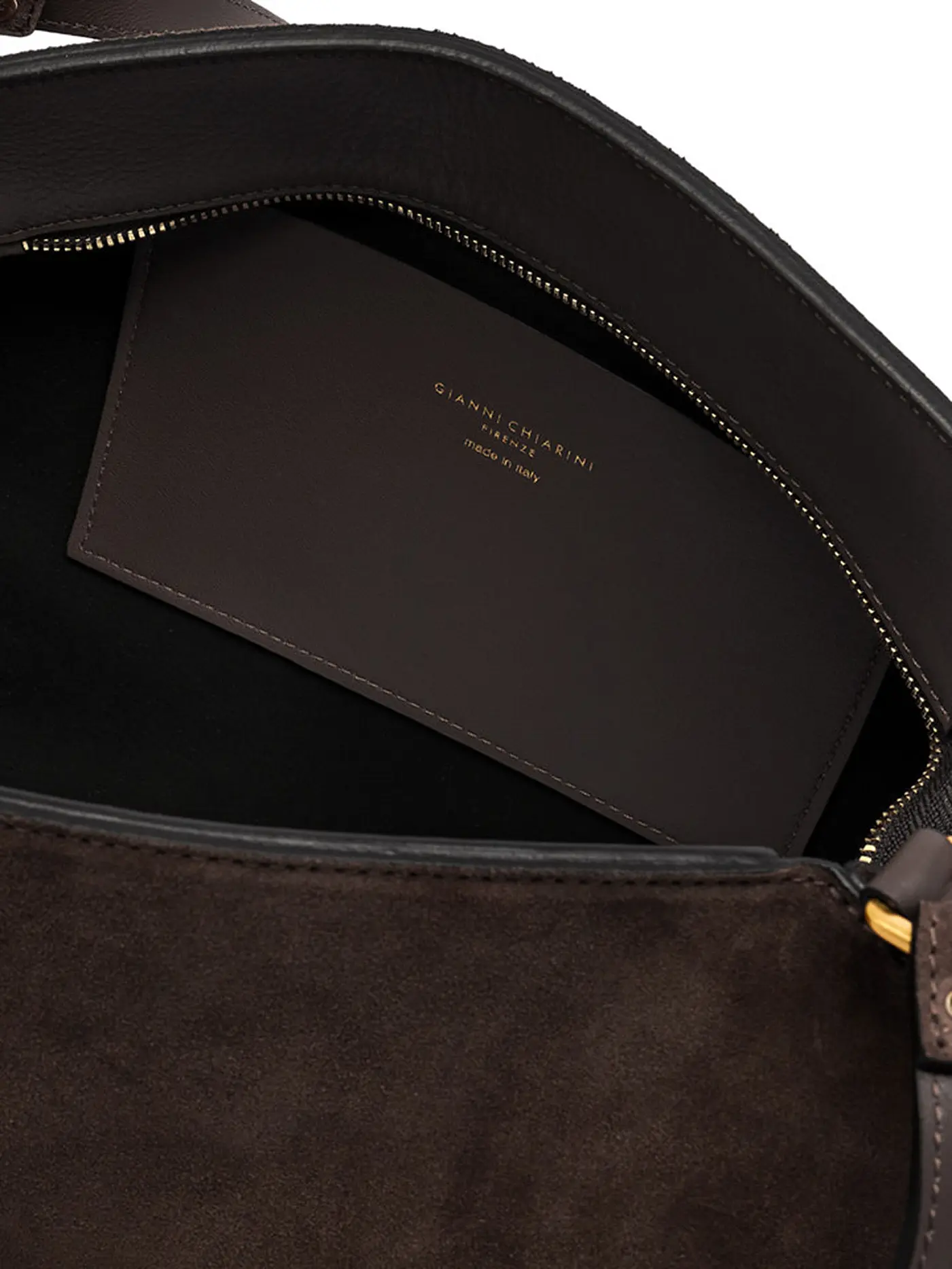 GIANNI CHIARINI | Ledertasche - Hobo Bag BLOOM | braun