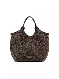 GIANNI CHIARINI | Ledertasche - Hobo Bag DUA  | braun