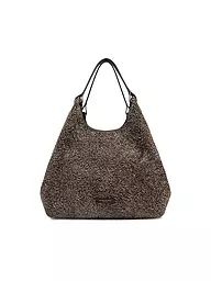 GIANNI CHIARINI | Ledertasche - Hobo Bag DUA  | braun