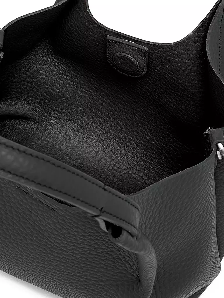 GIANNI CHIARINI | Ledertasche - Hobo Bag DUA  | grau