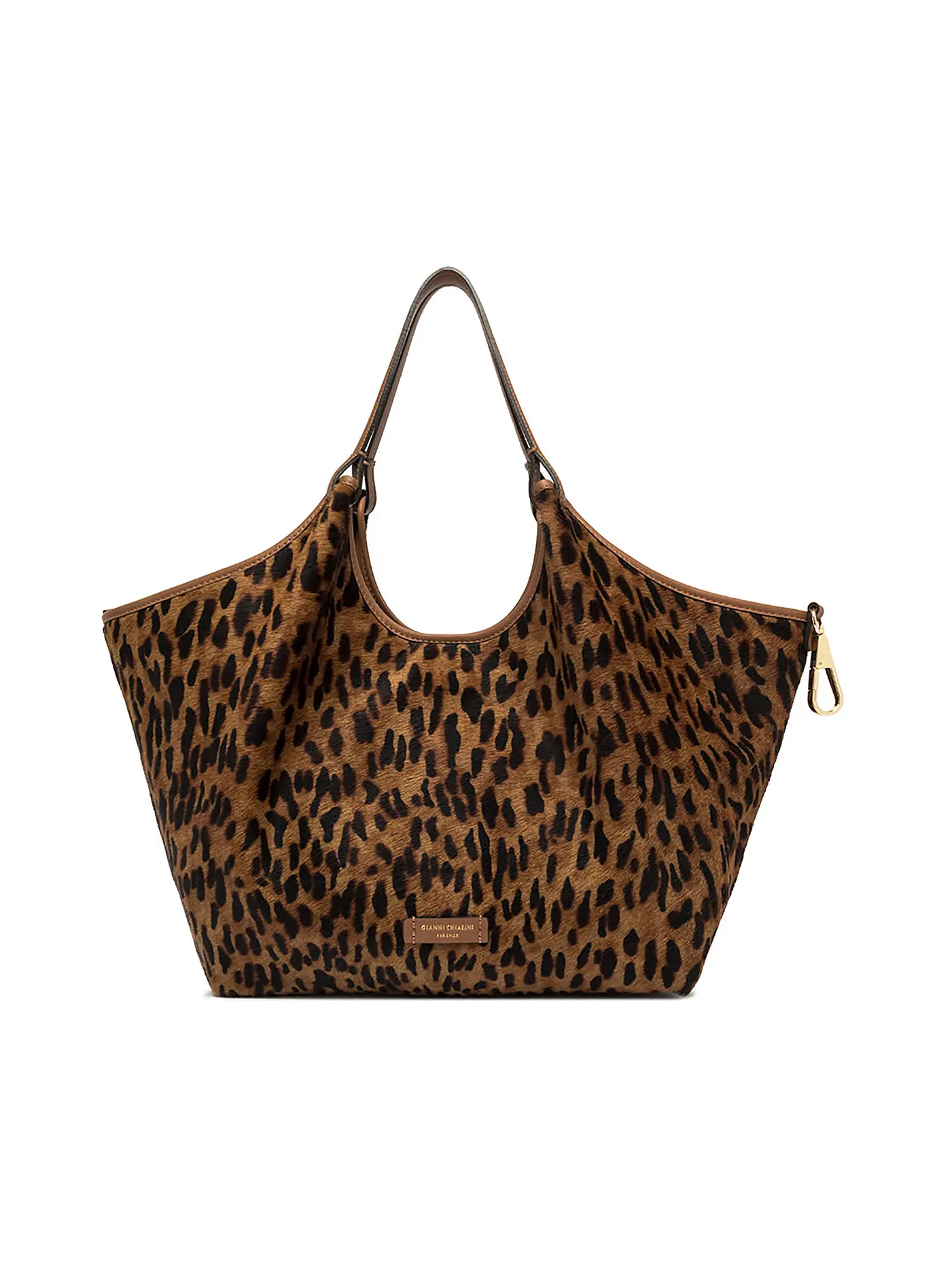 GIANNI CHIARINI | Ledertasche - Hobo Bag DUA LEO | braun