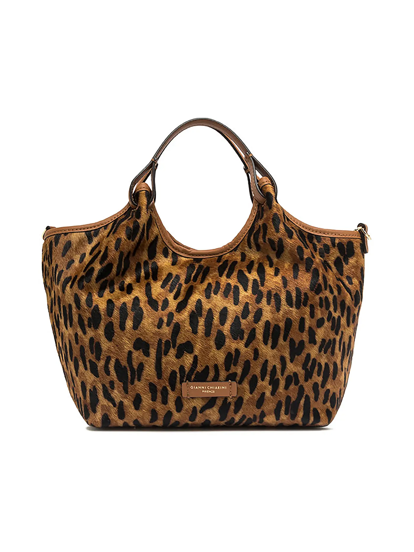 GIANNI CHIARINI | Ledertasche - Hobo Bag DUA LEO | braun