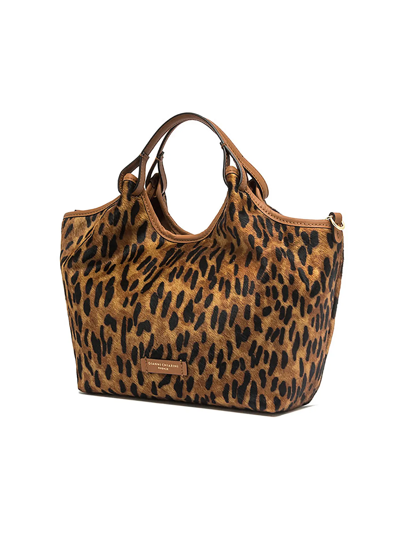 GIANNI CHIARINI | Ledertasche - Hobo Bag DUA LEO | braun