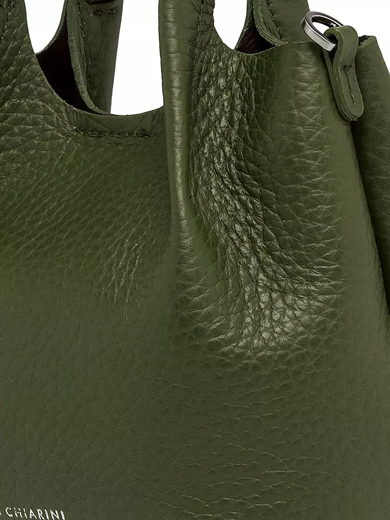 GIANNI CHIARINI | Ledertasche - Hobo Bag DUA Small | dunkelrot
