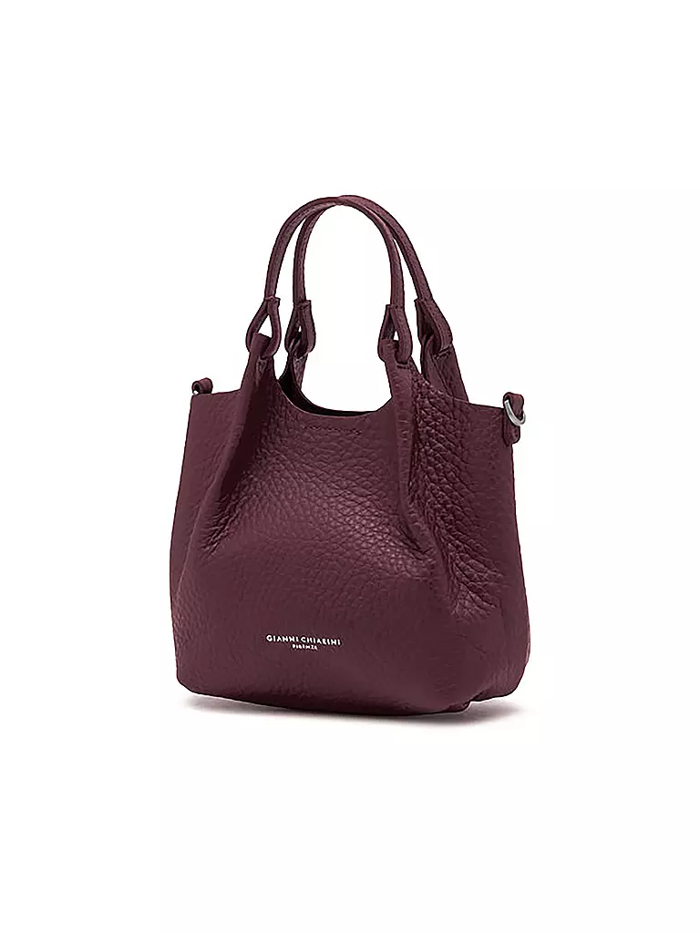 GIANNI CHIARINI | Ledertasche - Hobo Bag DUA Small | grau