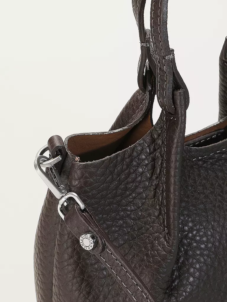 GIANNI CHIARINI | Ledertasche - Hobo Bag DUA Small | dunkelrot