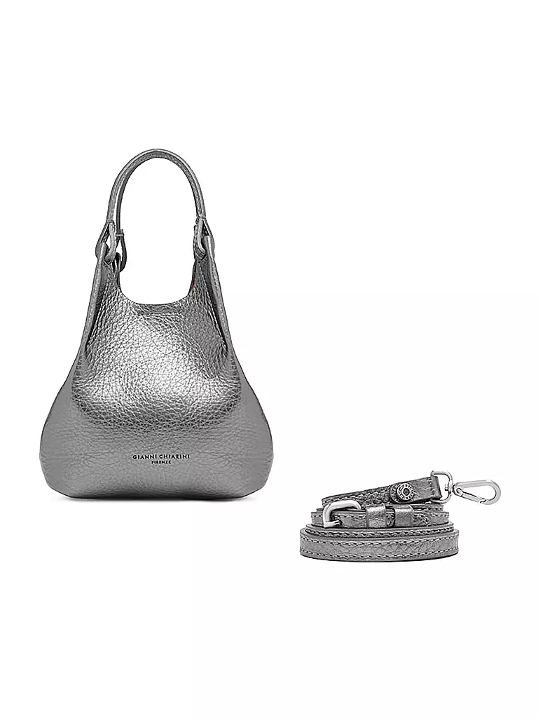 GIANNI CHIARINI | Ledertasche - Hobo Bag DUA Small | dunkelrot