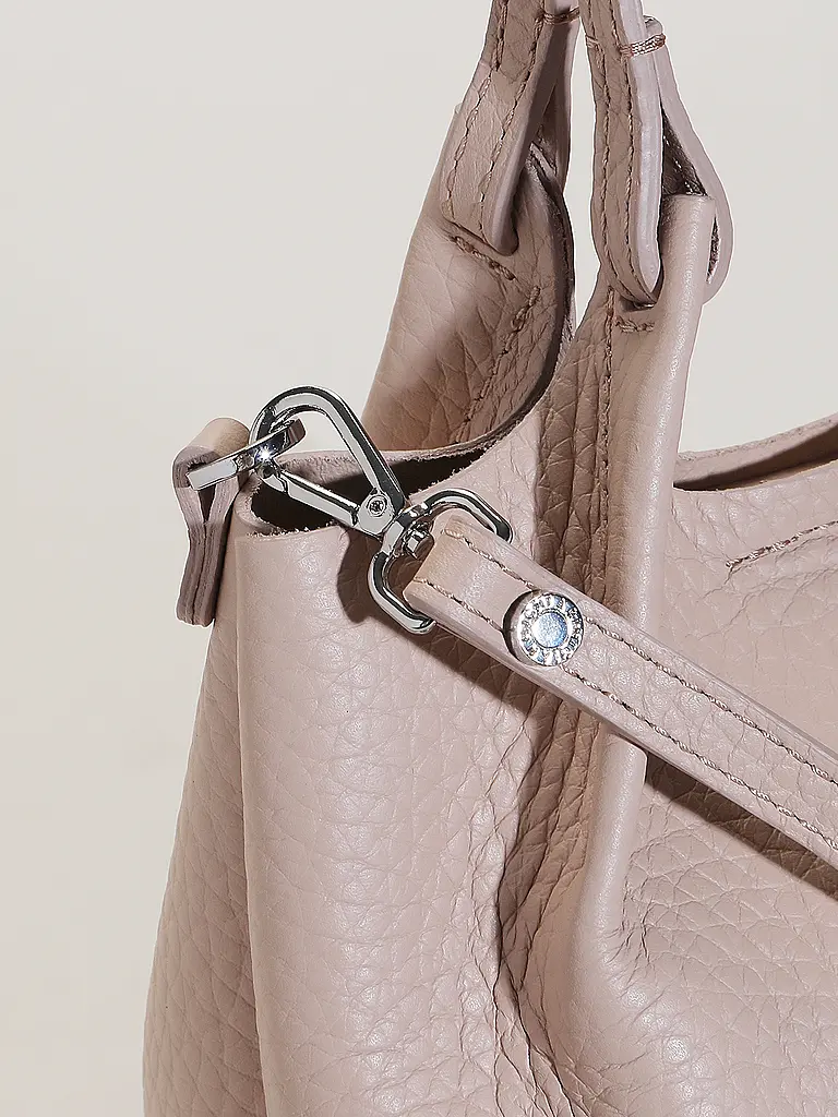 GIANNI CHIARINI | Ledertasche - Hobo Bag DUA Small | Rosa