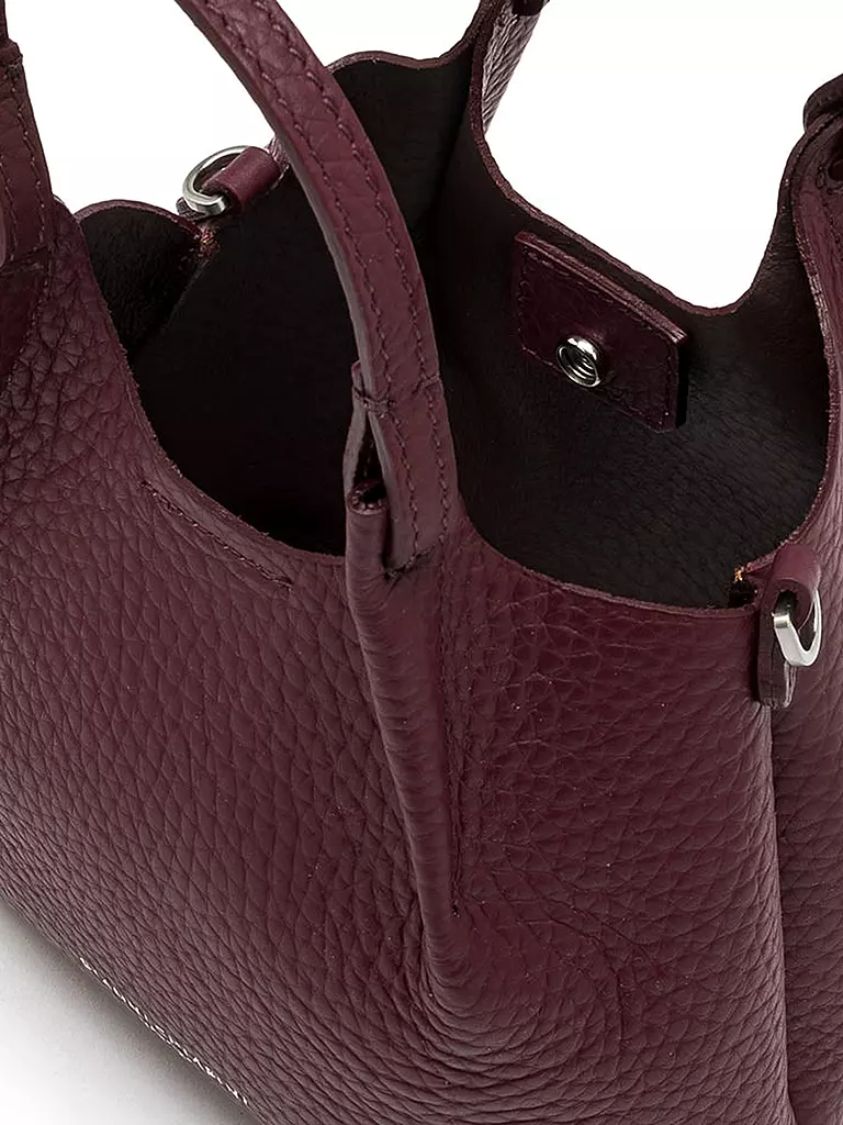 GIANNI CHIARINI | Ledertasche - Hobo Bag DUA Small | grau