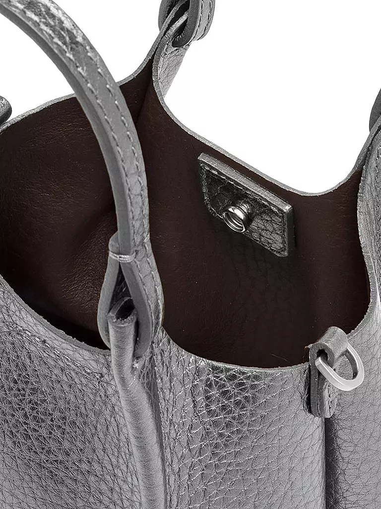 GIANNI CHIARINI | Ledertasche - Hobo Bag DUA Small | dunkelrot