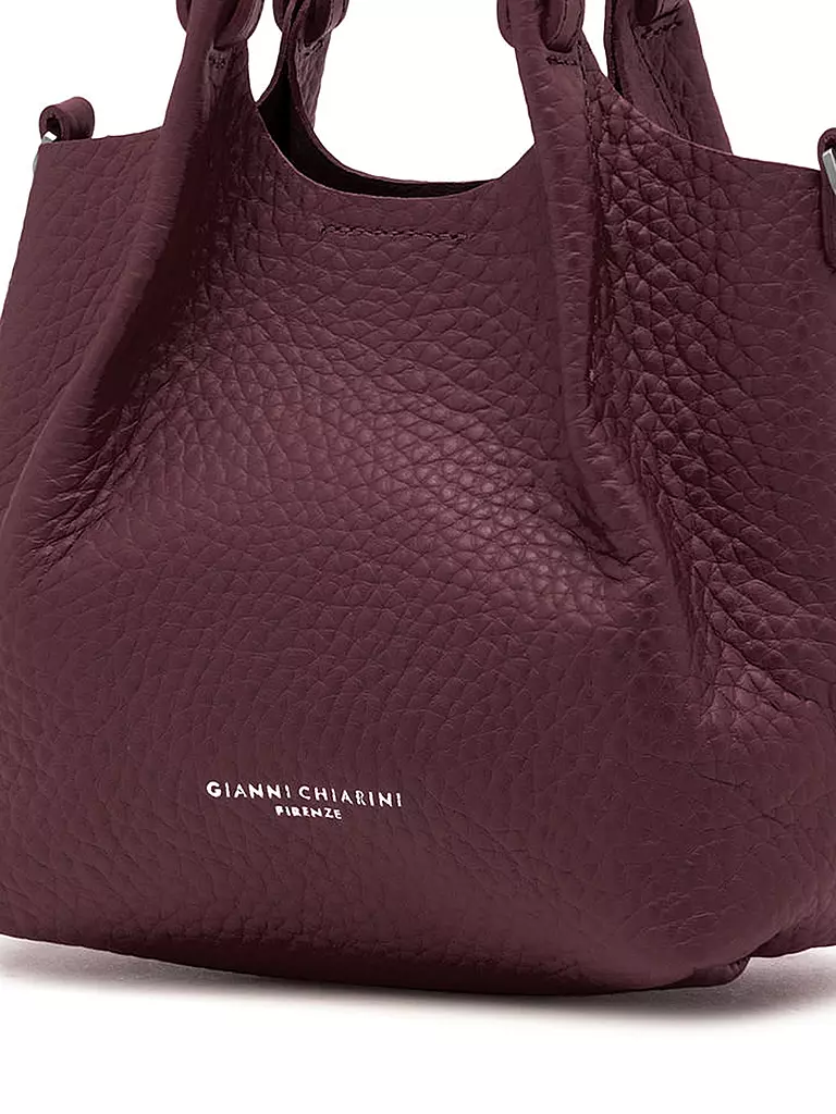 GIANNI CHIARINI | Ledertasche - Hobo Bag DUA Small | grau