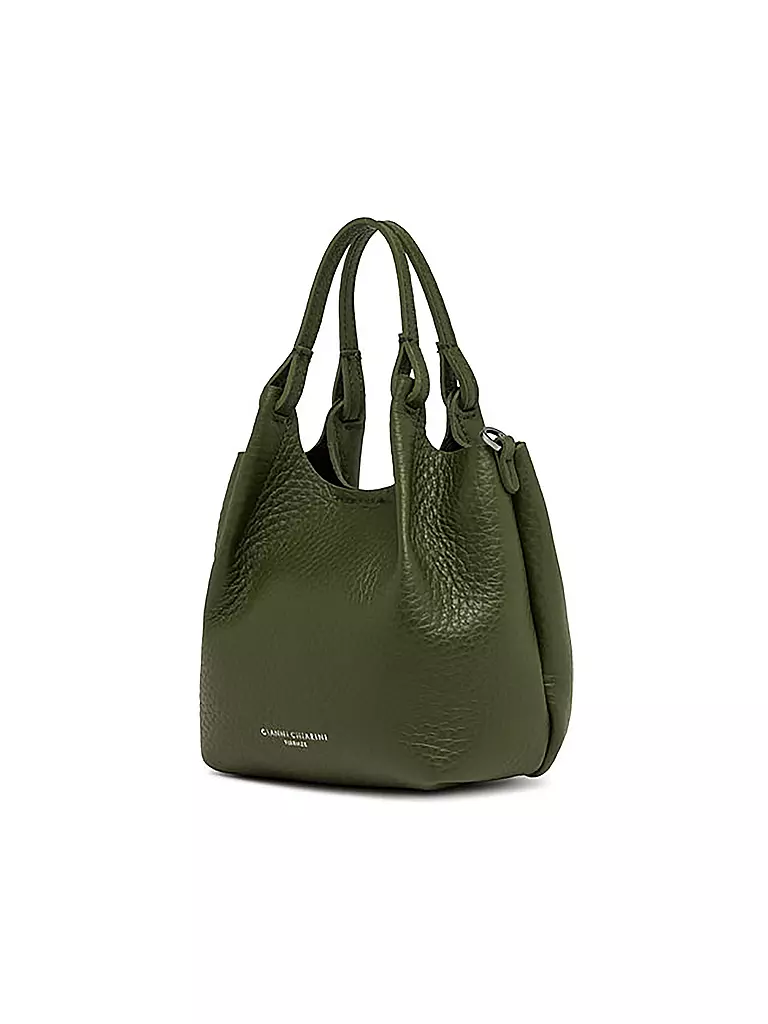 GIANNI CHIARINI | Ledertasche - Hobo Bag DUA Small | dunkelrot