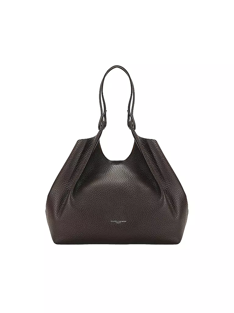 GIANNI CHIARINI | Ledertasche - Hobo Bag DUA | braun