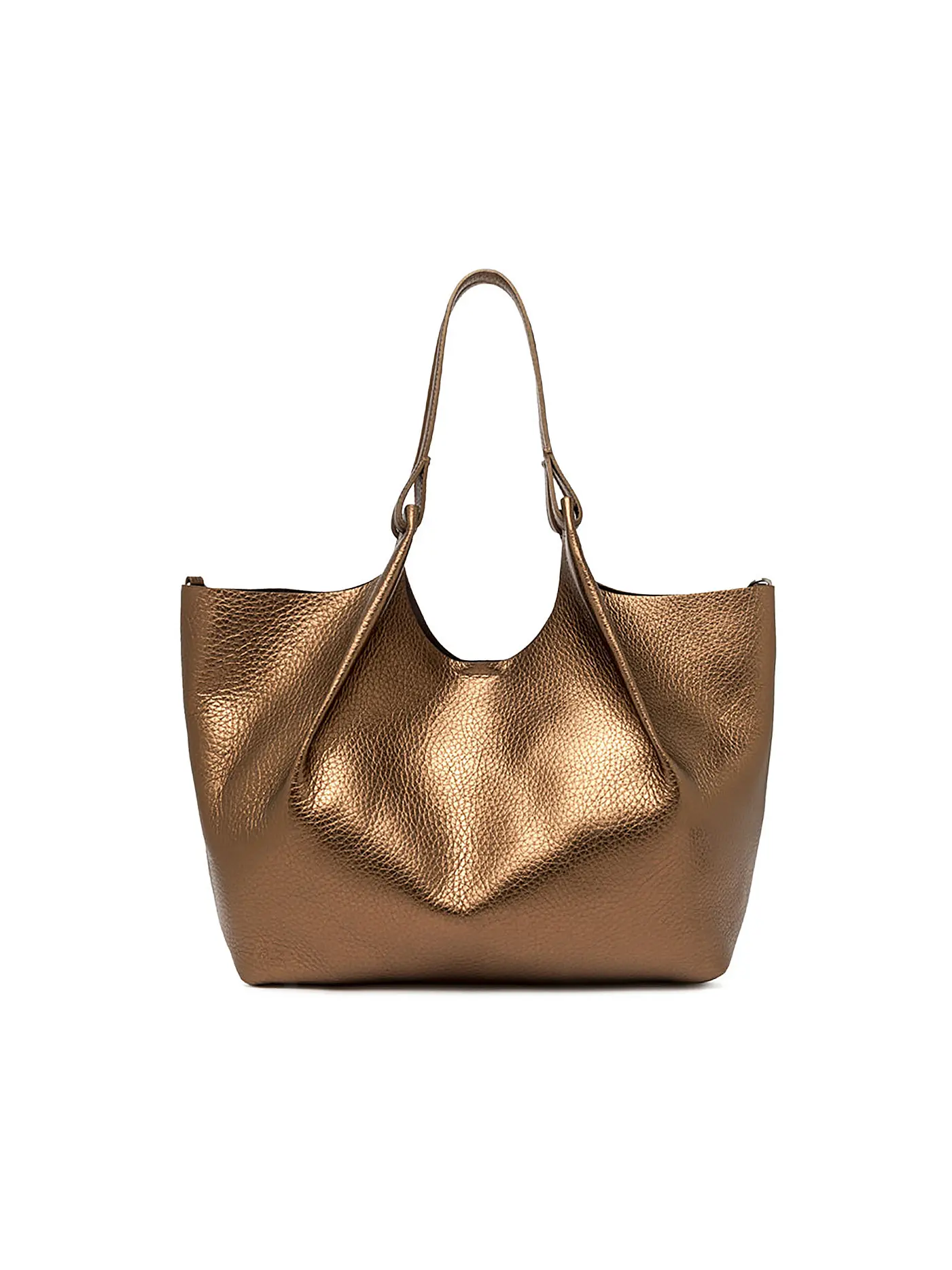 GIANNI CHIARINI | Ledertasche - Hobo Bag DUA | braun