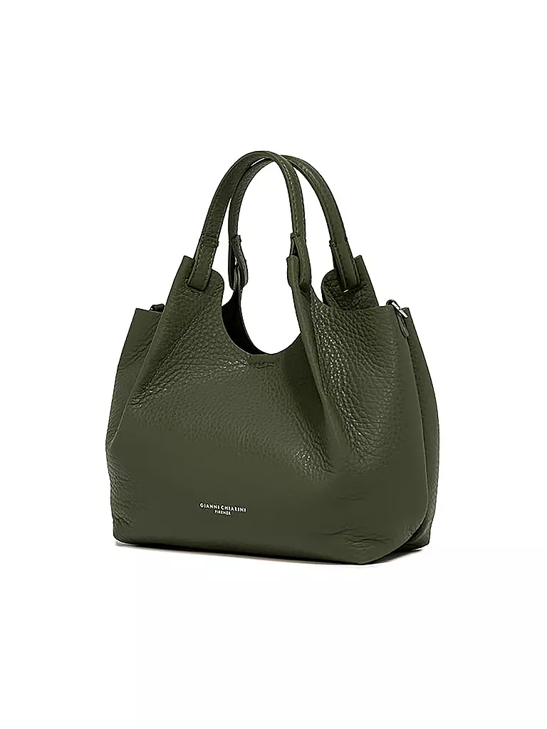GIANNI CHIARINI | Ledertasche - Hobo Bag DUA | dunkelrot