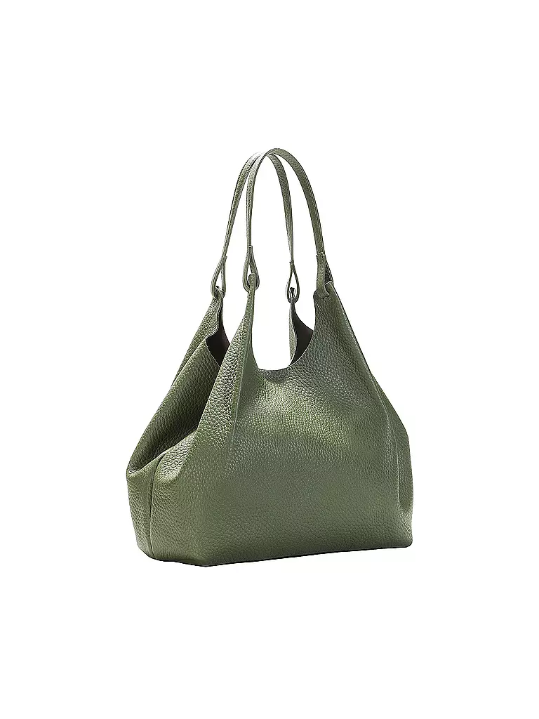 GIANNI CHIARINI | Ledertasche - Hobo Bag DUA | hellblau