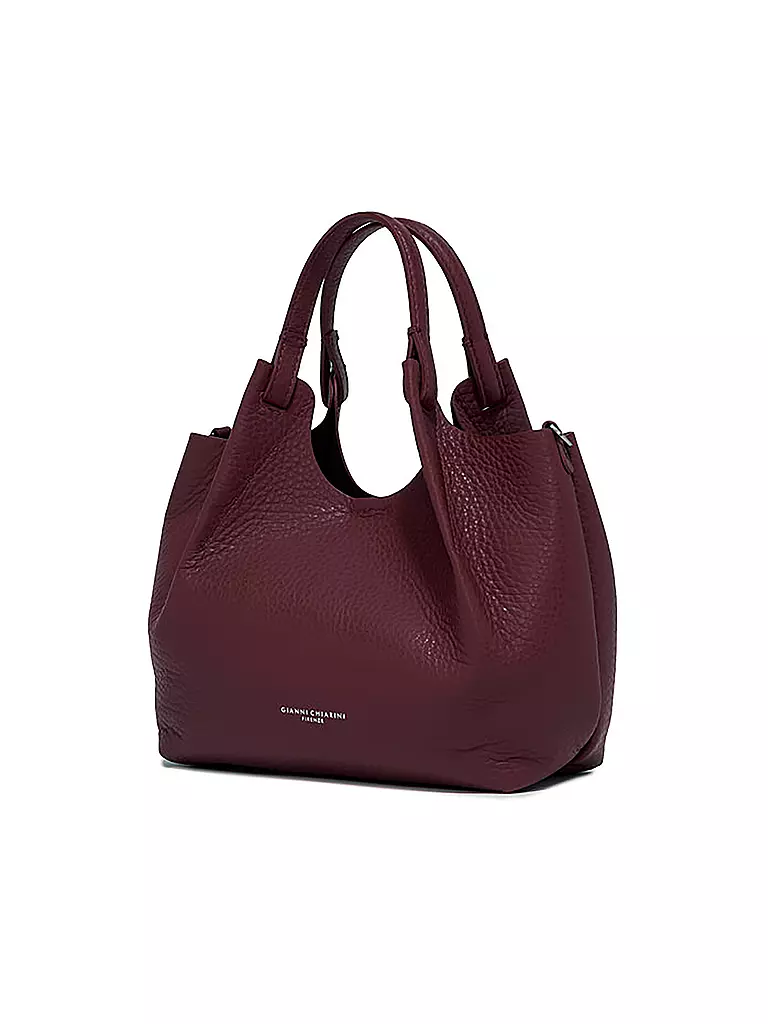 GIANNI CHIARINI | Ledertasche - Hobo Bag DUA | grau