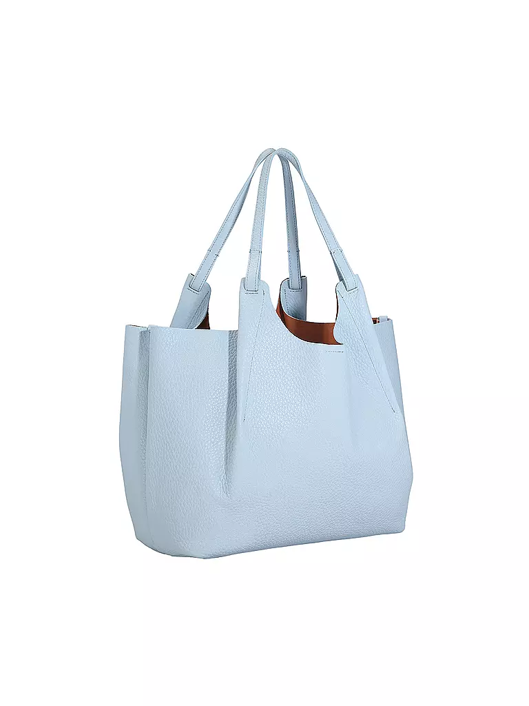 GIANNI CHIARINI | Ledertasche - Hobo Bag DUA | hellblau