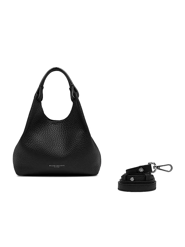 GIANNI CHIARINI | Ledertasche - Hobo Bag DUA | lila