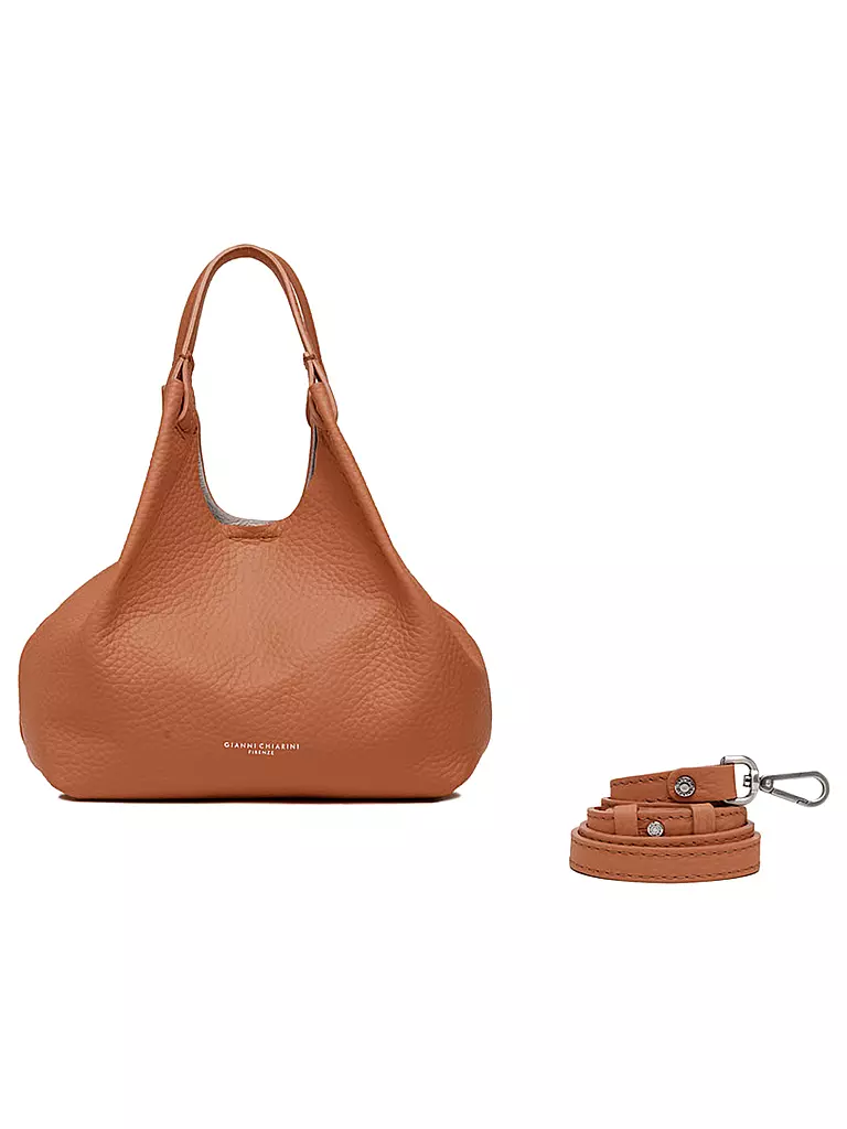 GIANNI CHIARINI | Ledertasche - Hobo Bag DUA | lila