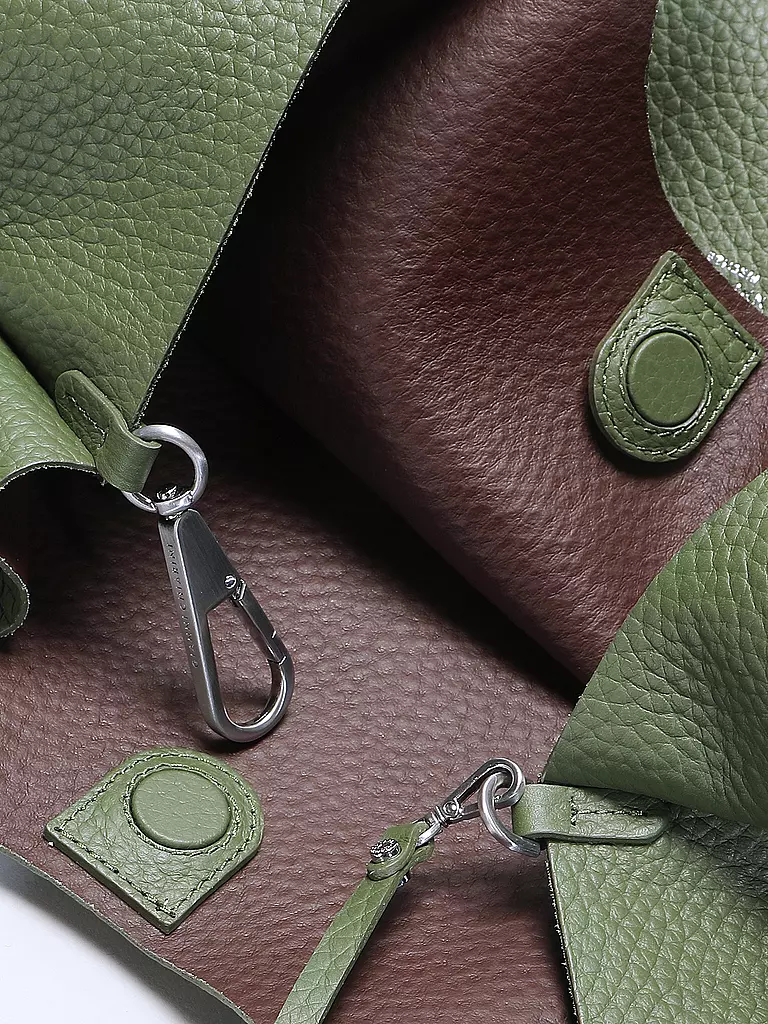 GIANNI CHIARINI | Ledertasche - Hobo Bag DUA | hellblau
