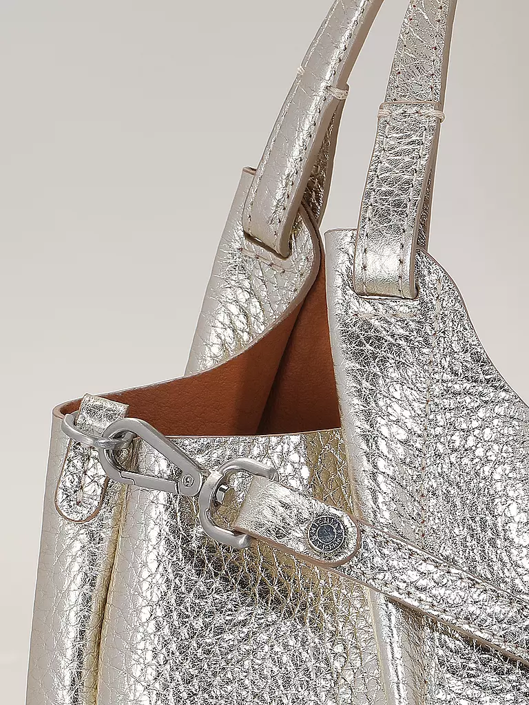 GIANNI CHIARINI | Ledertasche - Hobo Bag DUA | dunkelrot