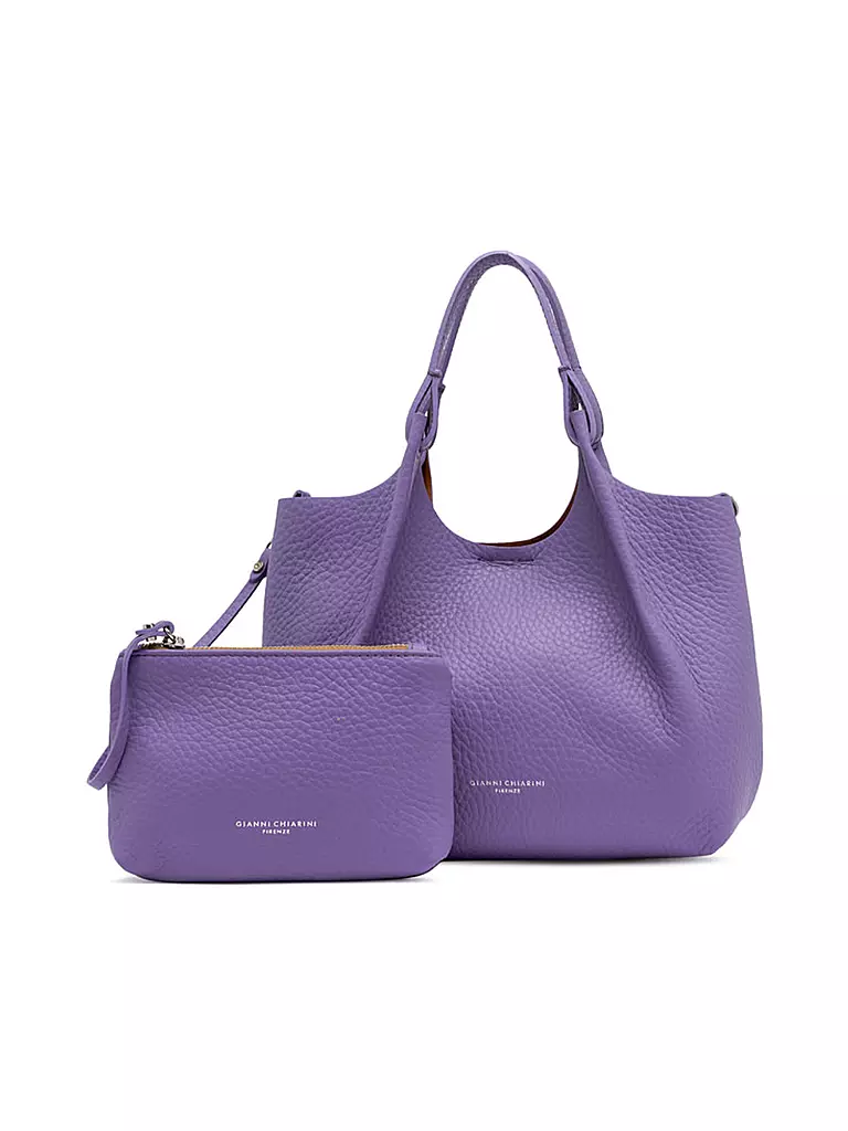 GIANNI CHIARINI | Ledertasche - Hobo Bag DUA | hellblau
