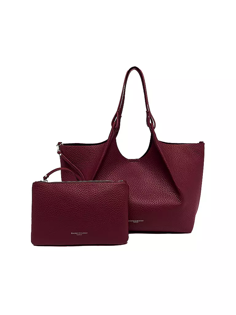 GIANNI CHIARINI | Ledertasche - Hobo Bag DUA | hellblau