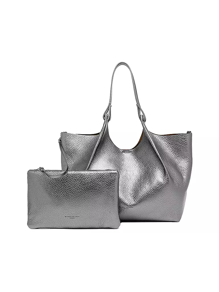 GIANNI CHIARINI | Ledertasche - Hobo Bag DUA | hellblau
