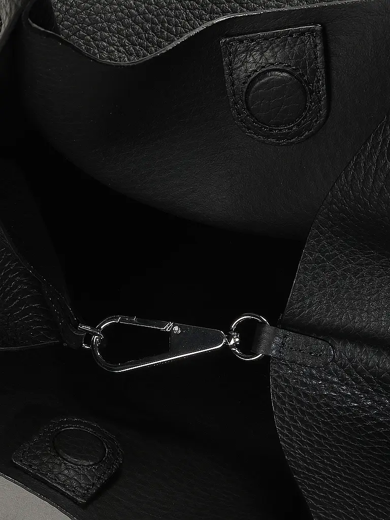 GIANNI CHIARINI | Ledertasche - Hobo Bag DUA | Schwarz