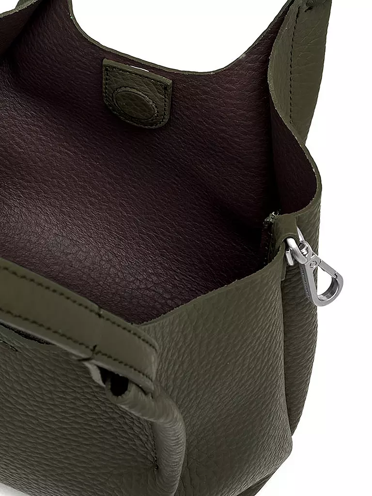 GIANNI CHIARINI | Ledertasche - Hobo Bag DUA | dunkelrot