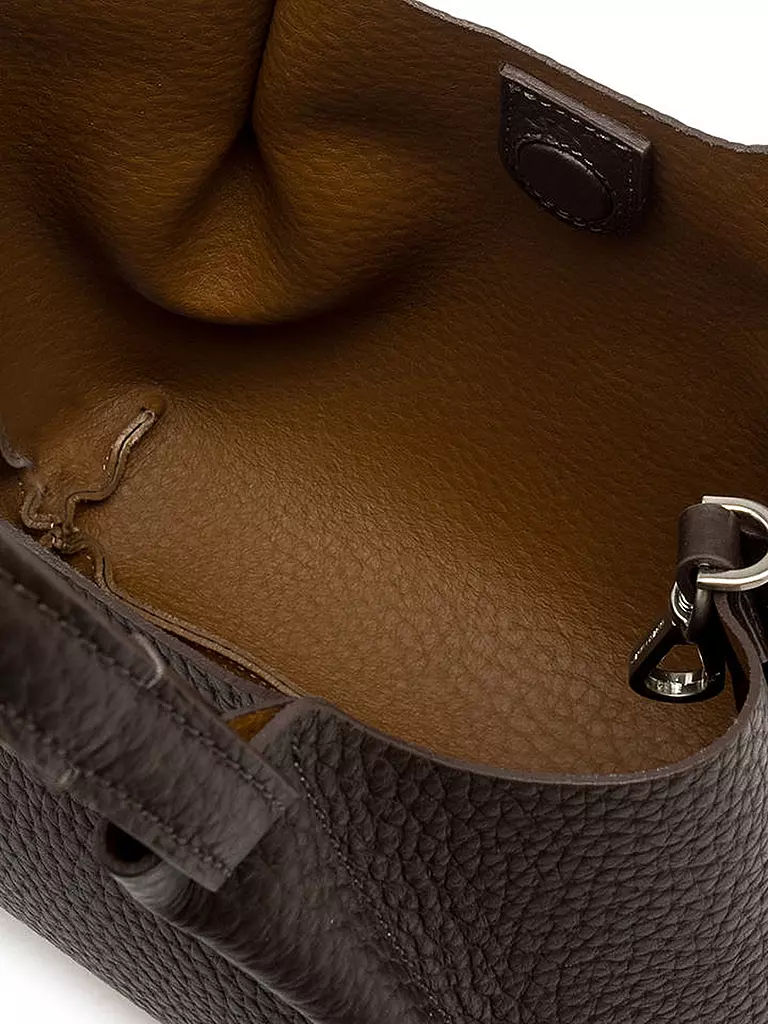 GIANNI CHIARINI | Ledertasche - Hobo Bag DUA | dunkelrot