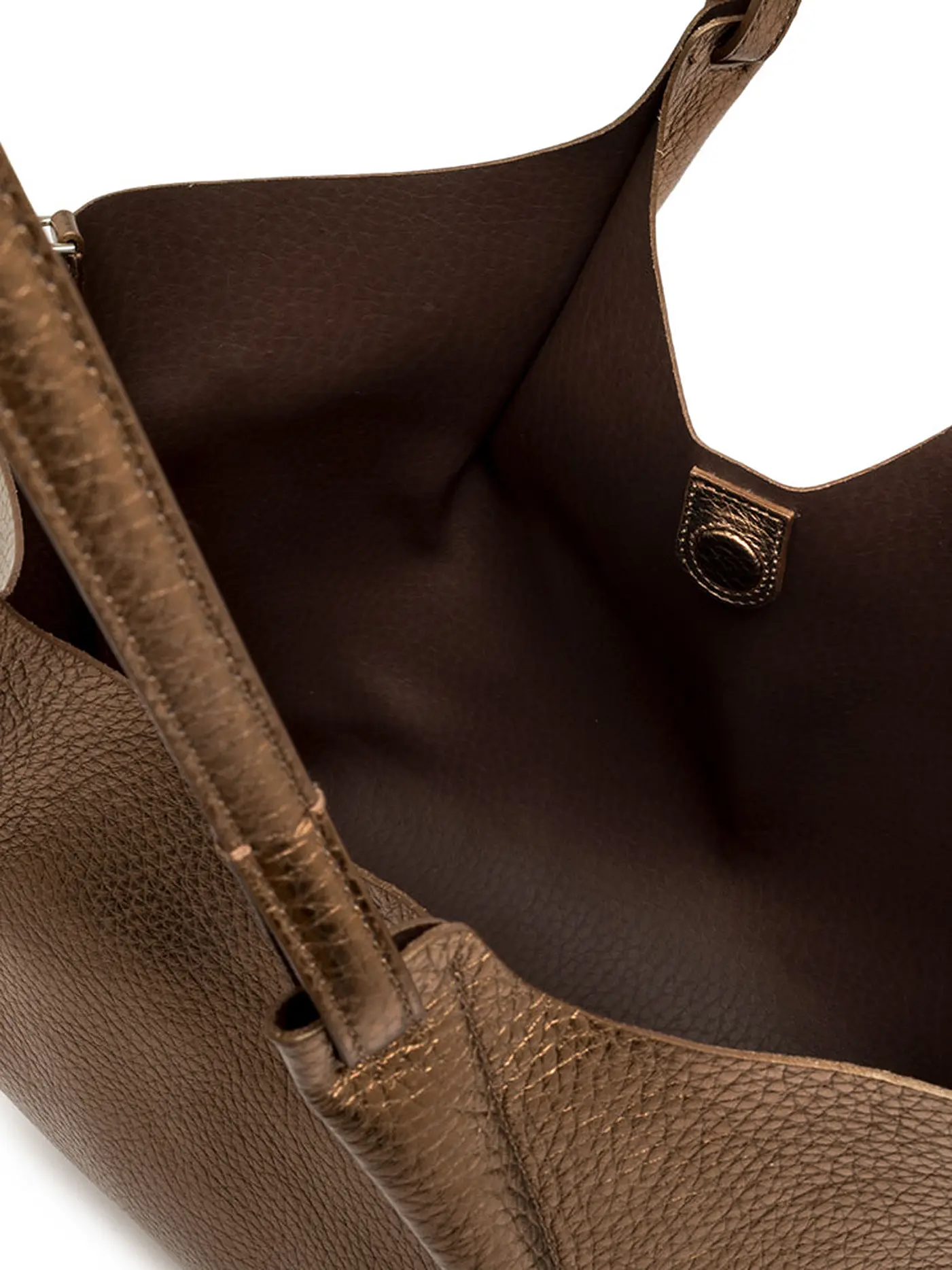GIANNI CHIARINI | Ledertasche - Hobo Bag DUA | braun