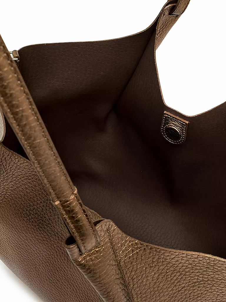 GIANNI CHIARINI | Ledertasche - Hobo Bag DUA | dunkelrot