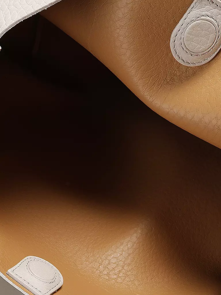 GIANNI CHIARINI | Ledertasche - Hobo DUA  | weiss