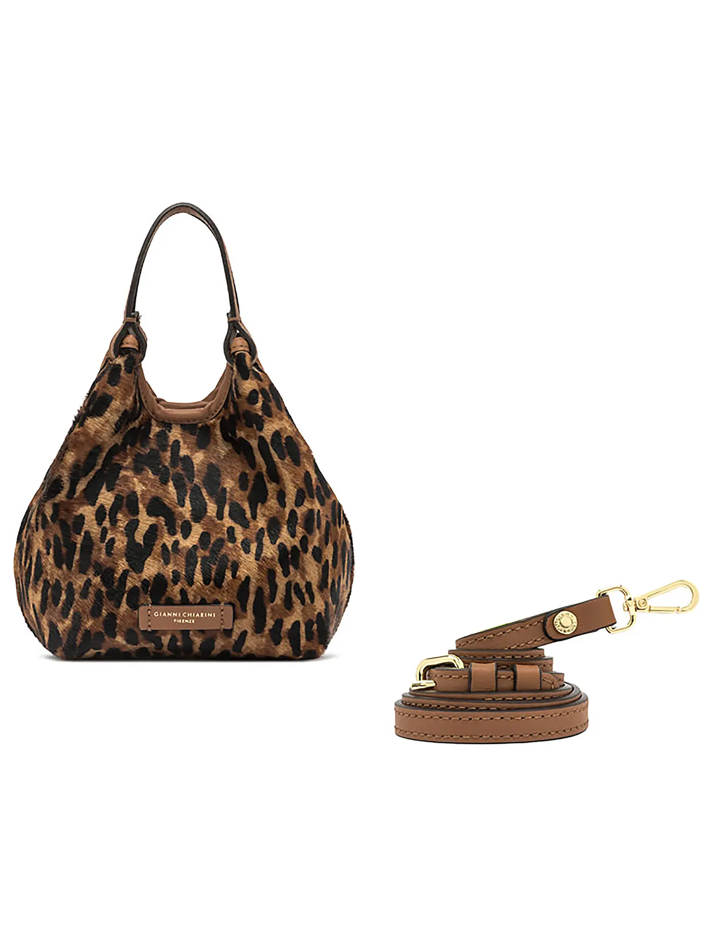 GIANNI CHIARINI | Ledertasche - Hobo DUA LEO | braun