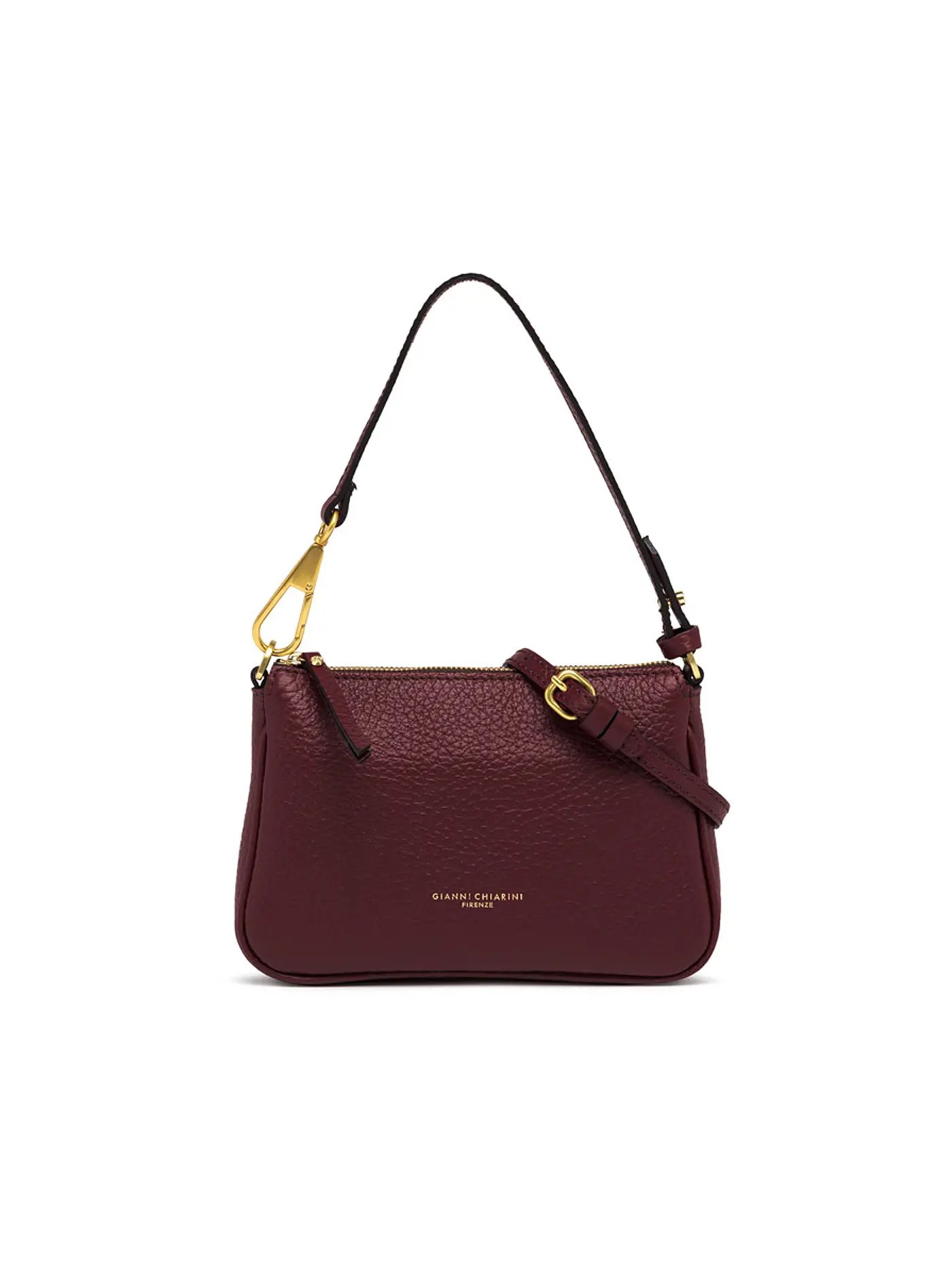 GIANNI CHIARINI | Ledertasche - Mini Bag BROOKE | dunkelrot