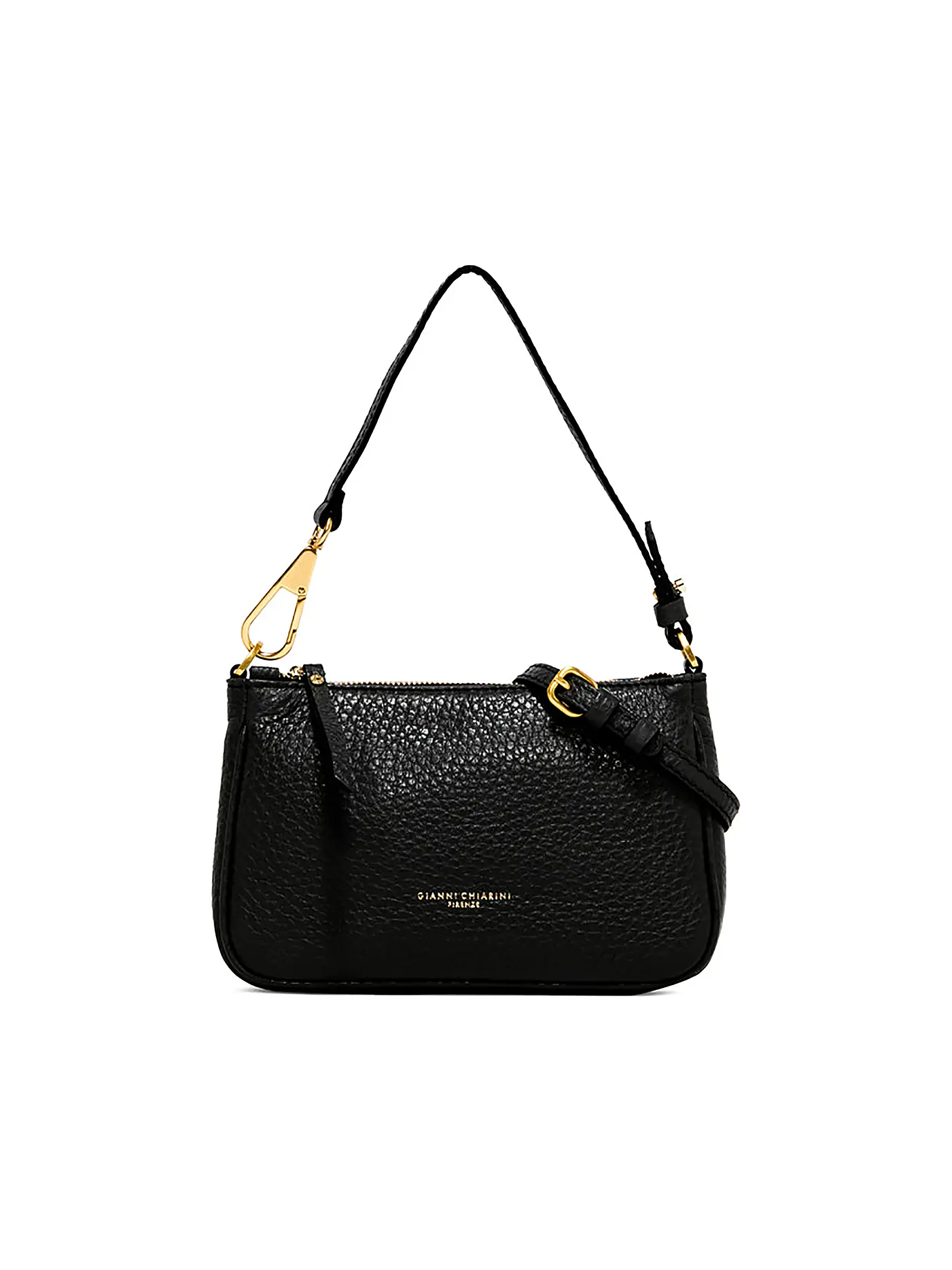 GIANNI CHIARINI | Ledertasche - Mini Bag BROOKE | schwarz