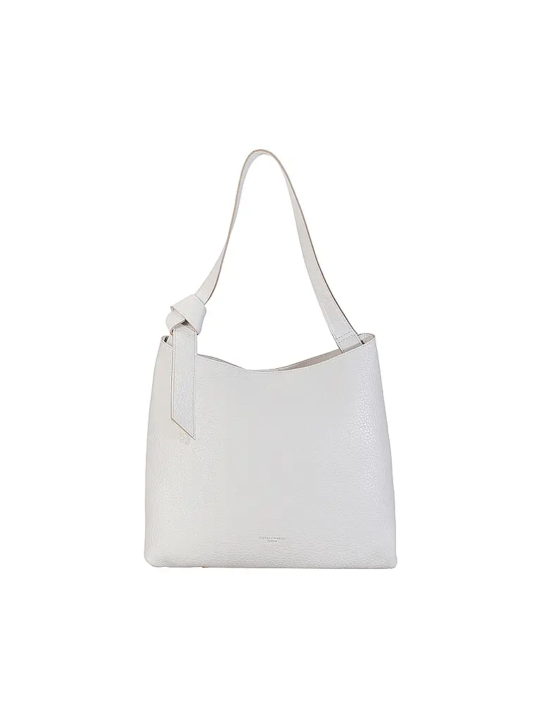 GIANNI CHIARINI | Ledertasche - Shopper AMIRA | Weiss
