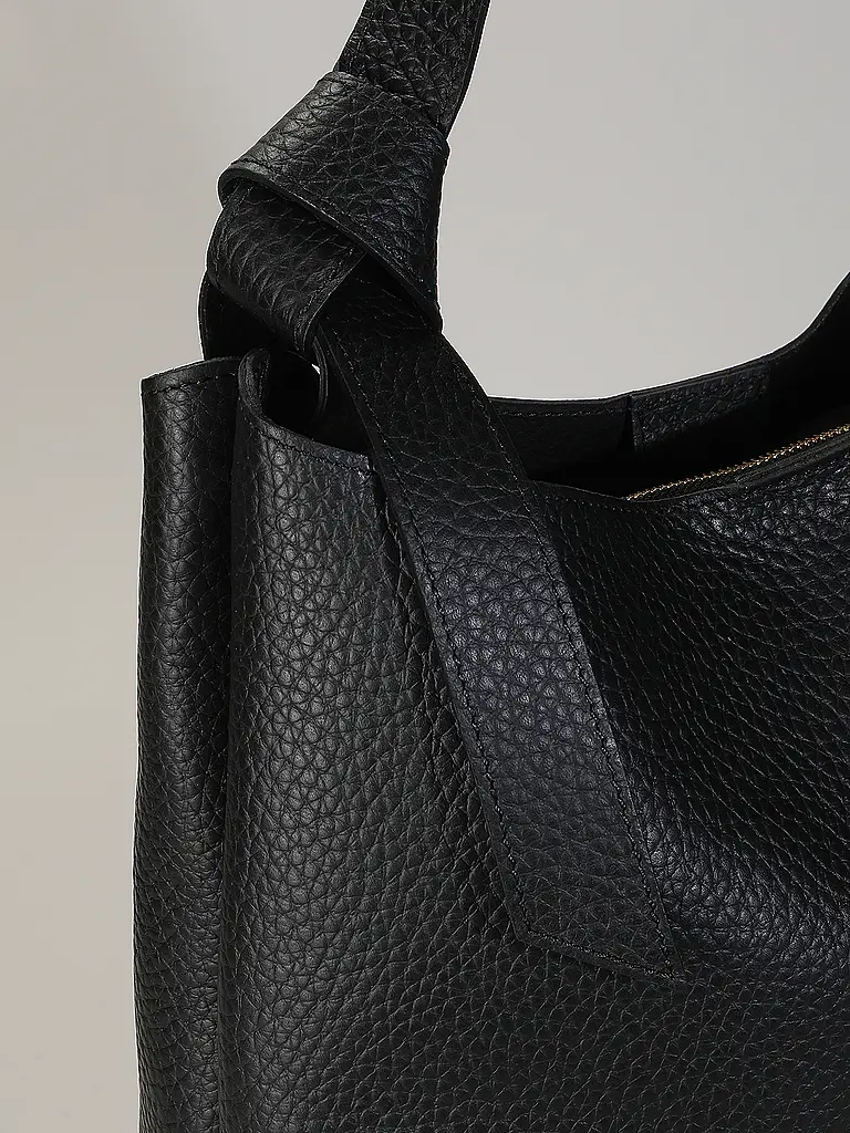GIANNI CHIARINI | Ledertasche - Shopper AMIRA | Schwarz