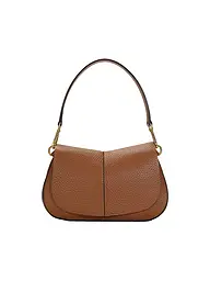 GIANNI CHIARINI | Ledertasche - Umhängetasche HELENA ROUND | camel