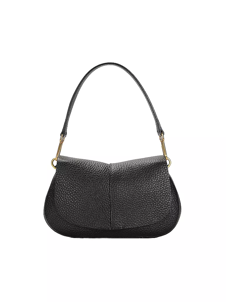 GIANNI CHIARINI | Ledertasche - Umhängetasche HELENA ROUND | schwarz