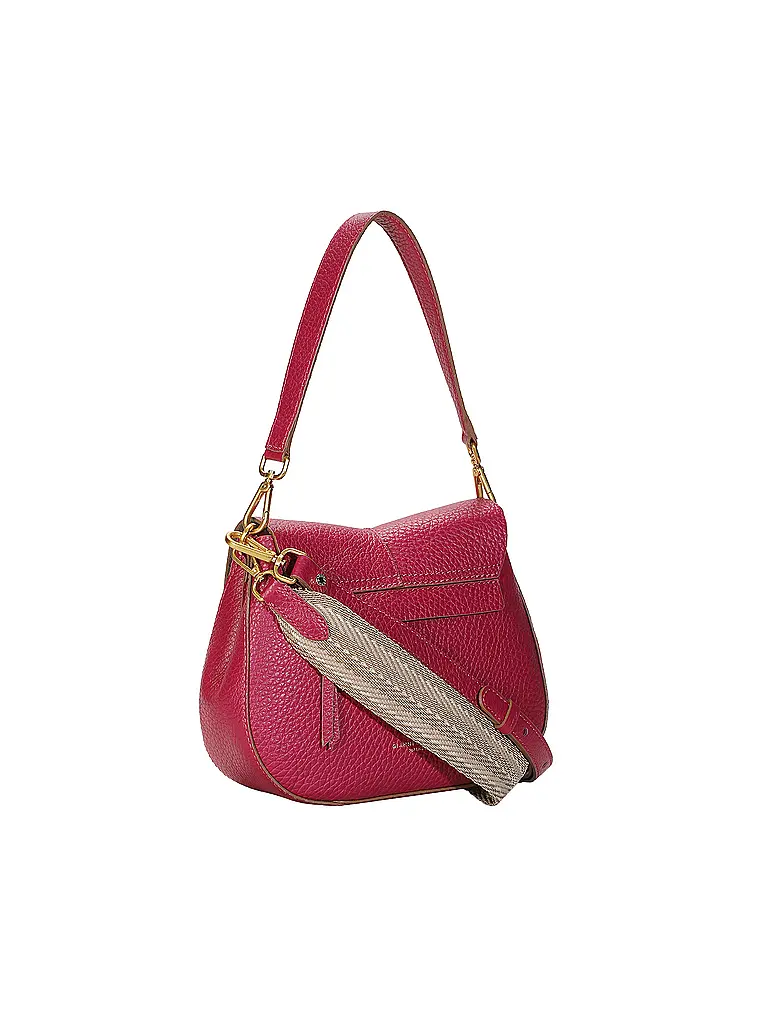 GIANNI CHIARINI | Ledertasche - Umhängetasche HELENA ROUND | Pink