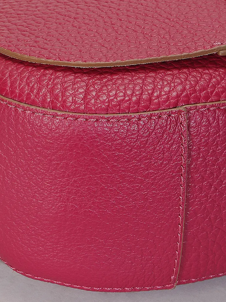 GIANNI CHIARINI | Ledertasche - Umhängetasche HELENA ROUND | Pink