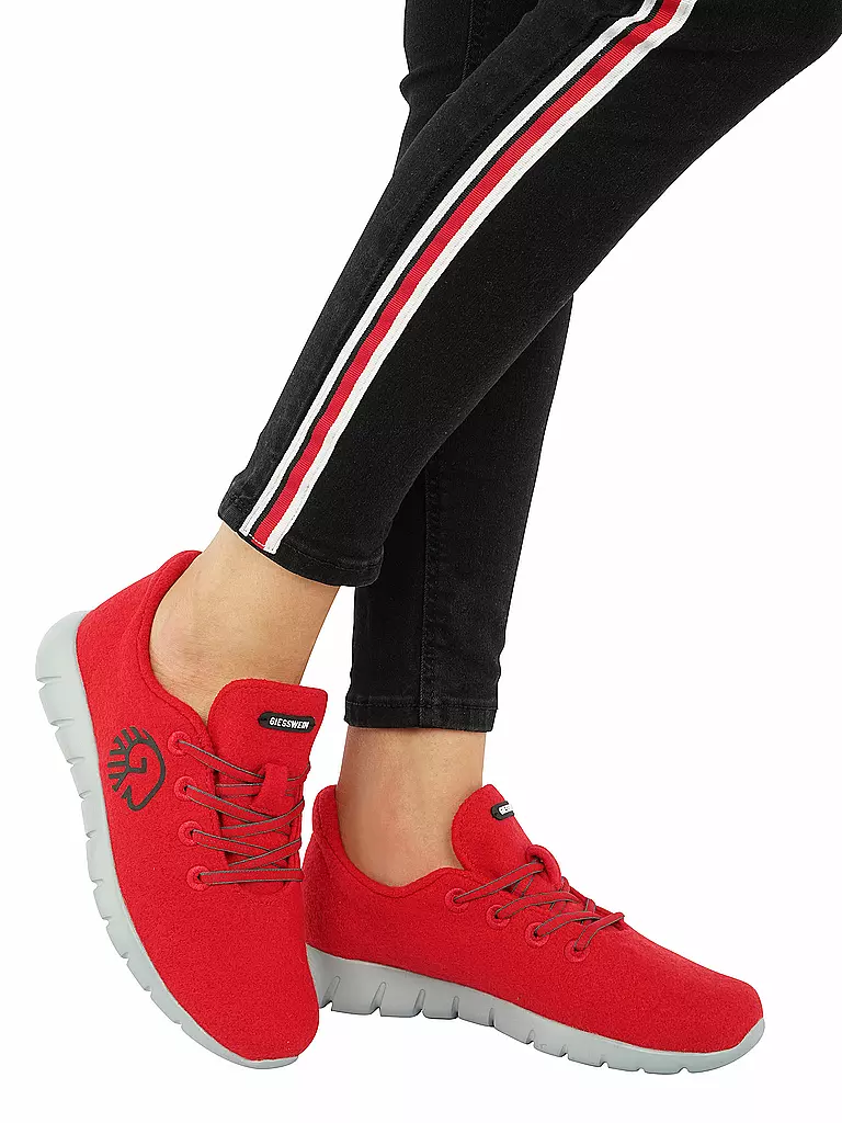 GIESSWEIN | Sneaker " Merino Runner " | rot