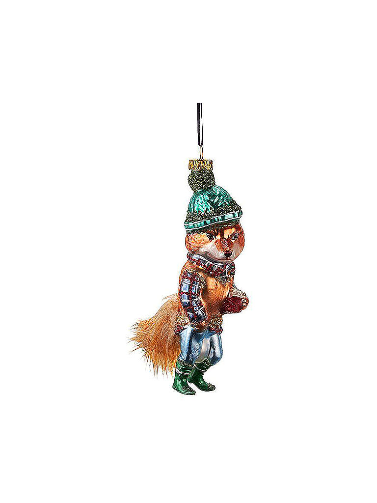 GIFT COMPANY | Weihnachtsschmuck - Fuchs 14,5cm | bunt