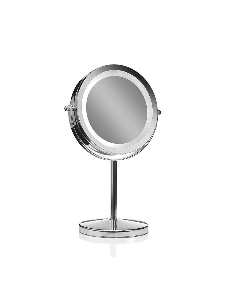 GILLIAN JONES | Spiegel - LED Table Mirror ( silver - Dia. 17cm ) | silber