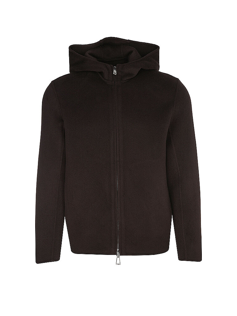 Wolljacke braun S herren